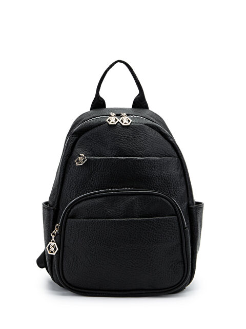 Minebag Çok Gözlü Holly Kadın Sırt Çanta Siyah