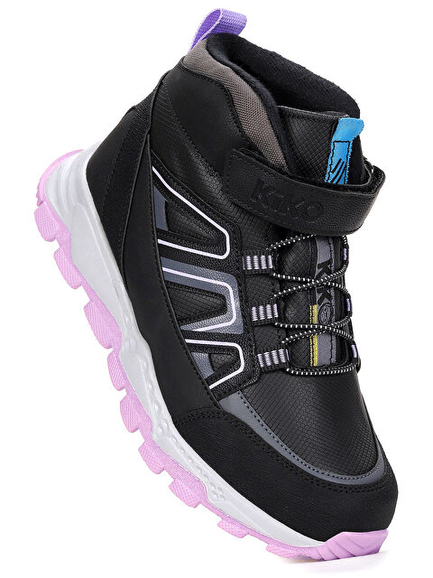 Kiko Kids Kcal Termo Taban Cırtlı Kız Çocuk Spor Bot Ayakkabı - S000277297-4093
