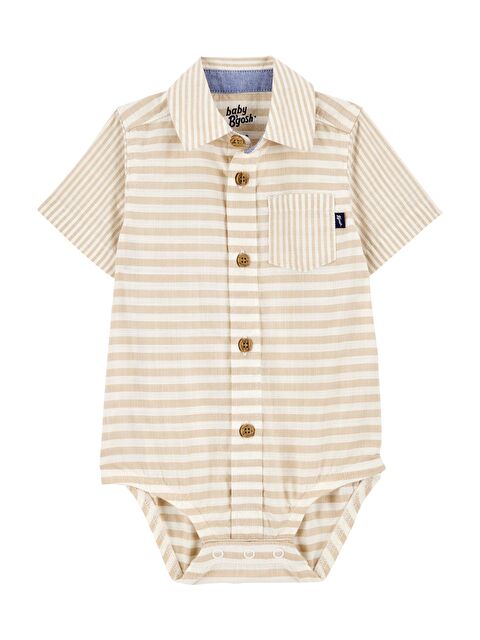 Oshkosh Erkek Bebek Gömlek Body - S000503447-19928
