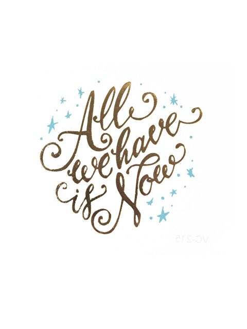 New Obsessions We Love Yazılı Tek Kullanımlık Geçici Dövme - S000344076-37185