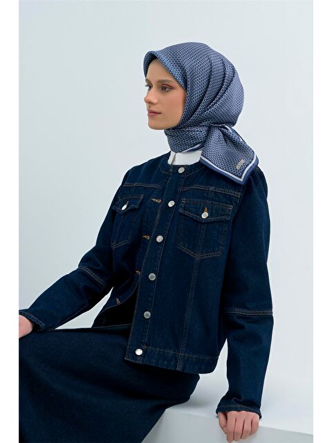 ARMİNE Saf İpek Twill Eşarp 9528D 80