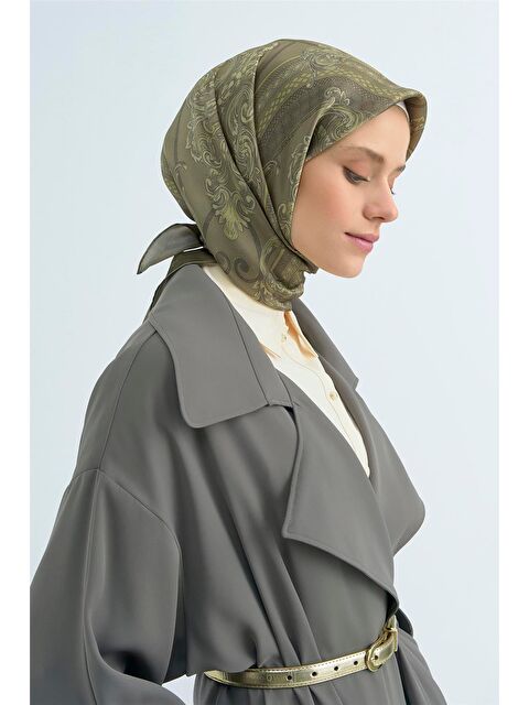 ARMİNE Saf İpek Sura Eşarp 9537D 52