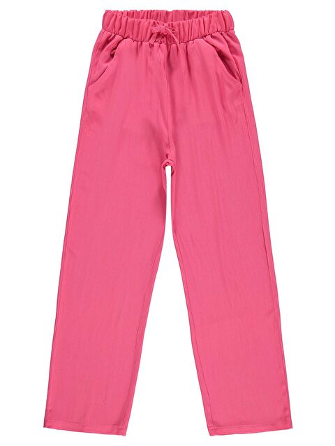 Civil Girls Bol Paça 10-13 Yaş Pantolon - Fusya