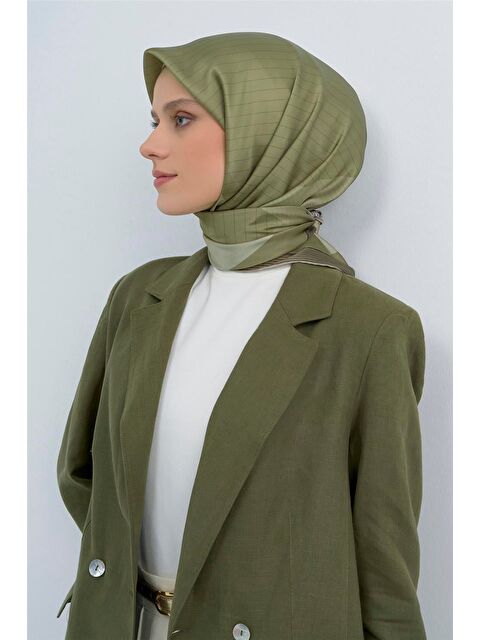 ARMİNE Saf İpek Twill Eşarp 9526D 36