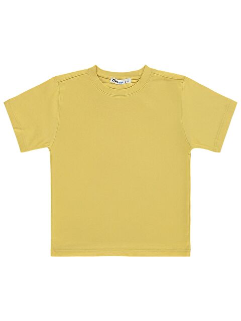 Civil Boys Basic 2-5 Yaş Tişört - Sarı