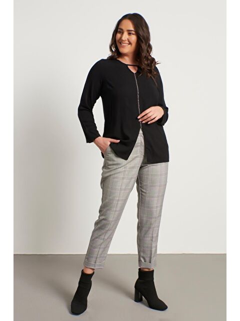 Mylinemoda Cep Detaylı Slim Fit Klasik Pantolon - S000242206-20600