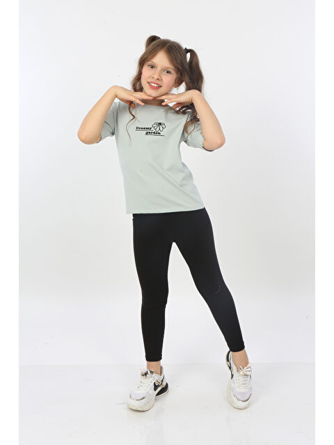 Toontoykids Kız Çocuk Dreamy Garden Nakışlı Tişört - S000491412-526