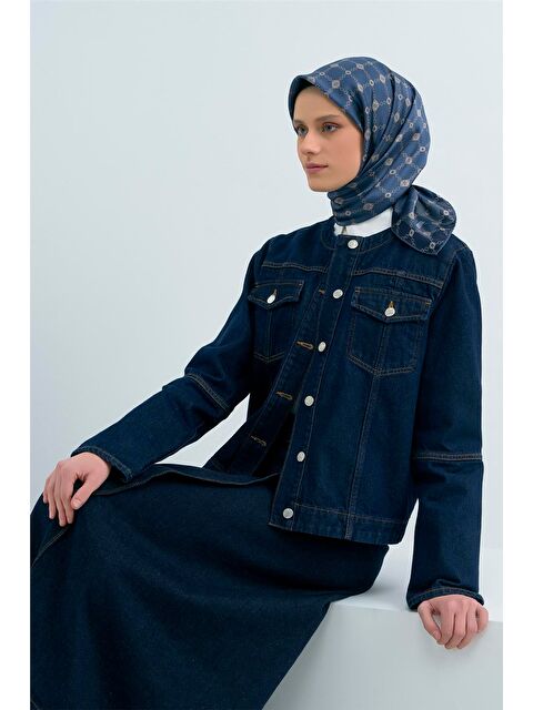 ARMİNE Saf İpek Twill Eşarp 9530D 53