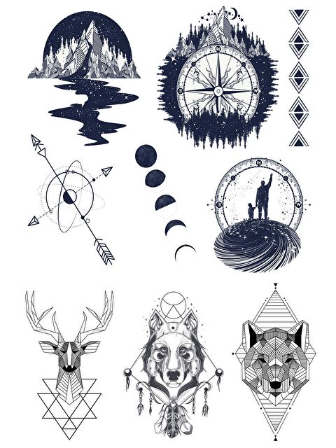 New Obsessions Hoia Geçici Dövme - S000344089-19351