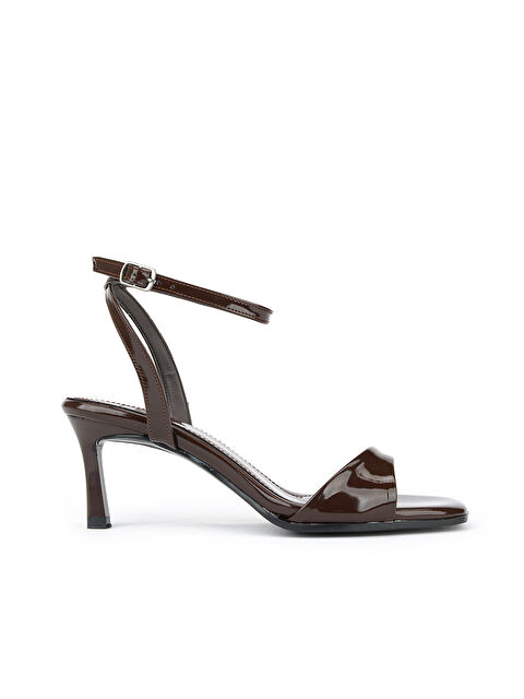 Ziya Ayakkabı Kadın Topuklu Ayakkabı 161996Z609 Kahve