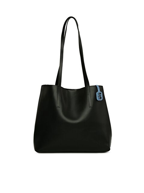 Bagmori Yandan Çıtçıtlı İnce Askılı Tote Çanta - S000458047-19351