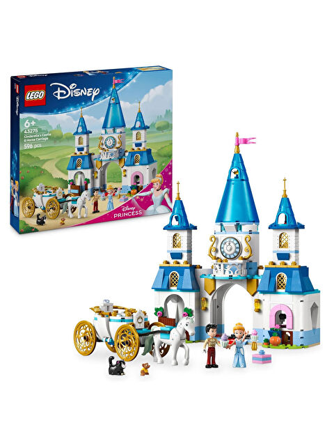 Lego Princess Sindirella’nın Şatosu ve At Arabası 43275 - S000337009-10231