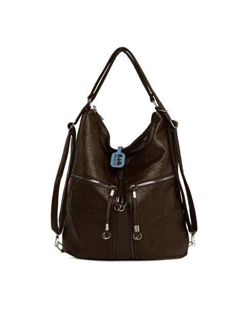 Bagmori Yumuşak Dokulu Elcik Detaylı Askılı ve Sırt Salaş Çanta - S000458052-19413