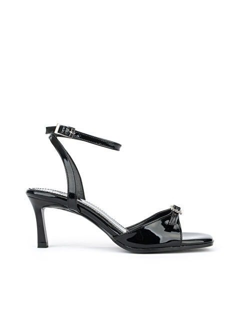 Ziya Ayakkabı Kadın Topuklu Ayakkabı 161996Z613 Siyah