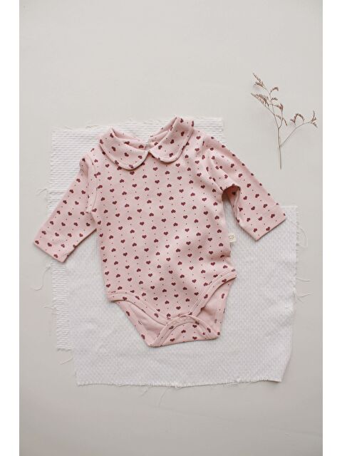 Oh La La Koala For Little Ones Kalp Baskılı Bebe Yaka Body