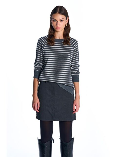 Sherin Antrasit Mini Etek - S000291252-29666