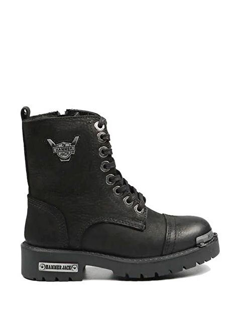 Hammer Jack Siyah Yıkama Nubuk Çocuk Bot - S000328519-19351