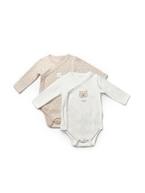 BabyCosy Organic  Bebek 2'li Kruvaze %100 Organik Pamuk - S000357464-19965