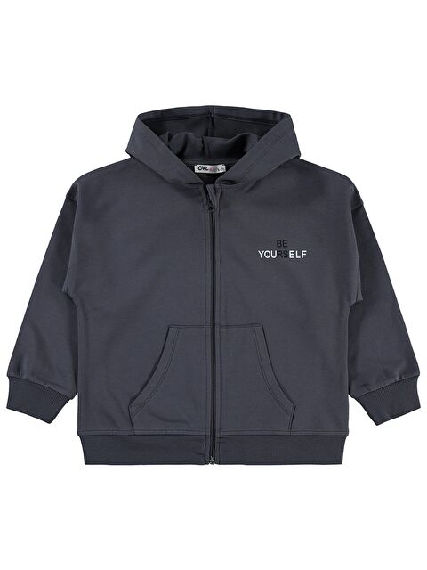 Civil Girls 6-9 Yaş Hırka - Gri