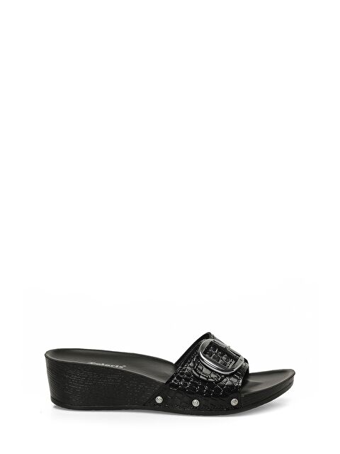 Polaris 409007.Z6FX Siyah Kadın Ev Terliği - S000531409-19351