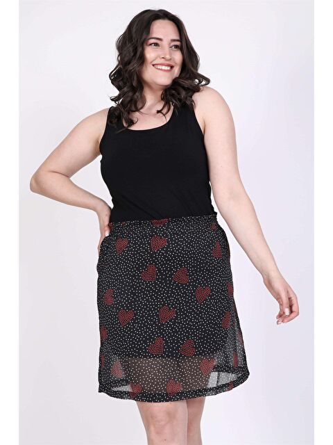 Mylinemoda Beli Lastikli Cepli Etek - S000238957-19351