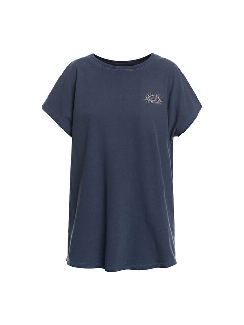 Roxy Long Wave Kadın Mavi Tişört - S000489860-23093