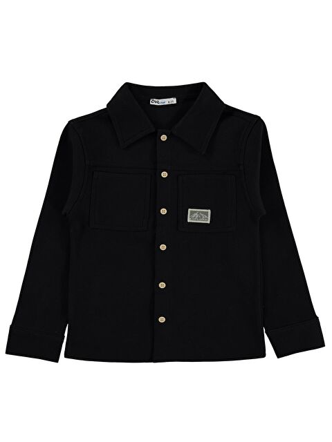 Civil Boys Basic 6-9 Yaş Gömlek - Siyah