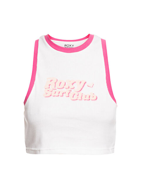 Roxy Surfs Life Kadın Beyaz Tişört - S000489862-20063