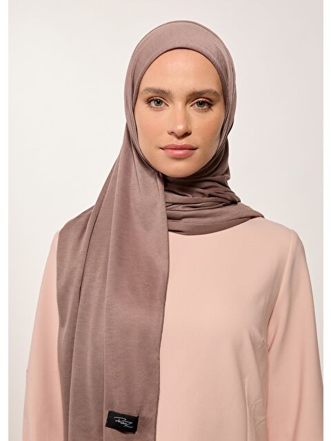Rabia Z Tesettür Şal - Vizon Viskon - S000387623-26429
