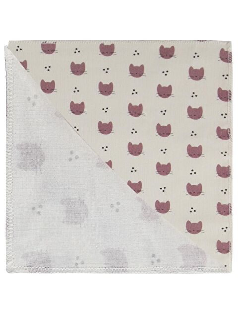 Civil Baby Kedi Empirme 75x75 Cm Battaniye - Ekru