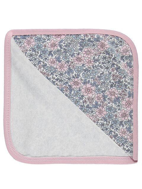 Civil Baby Çiçek Empirme Battaniye - Ekru