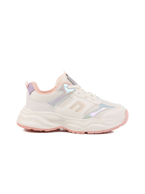 Ayakmod Gümüş Fileli Hafif Hava Alabilen Kız Çocuk Spor Ayakkabı Birian F - S000371450-18105