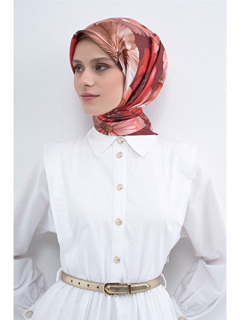 ARMİNE Saf İpek Sura Eşarp 9503D 32