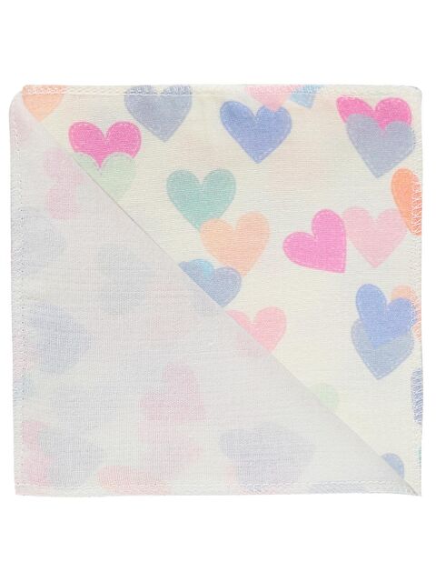 Civil Baby Kalp Empirme 75x75 Cm Battaniye - Ekru