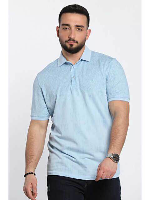 Mishar İtalia Baskılı Polo Yaka Erkek Tişört - S000308996-17234