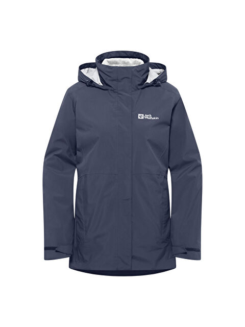 Jack Wolfskin Rotwand 3in1 Kadın Mavi Outdoor Ceketi - S000489864-21164