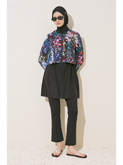 Manuka Fermuarlı 3'Lü Tesettür Mayo Takım Color Palette