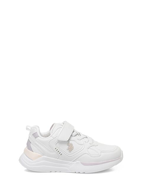 U.S. POLO ASSN. INTER JR 5FX Beyaz Kız Çocuk Spor Ayakkabı