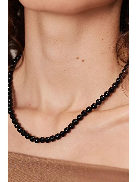 New Obsessions Taş Boncuk Kolye - S000390496-19351