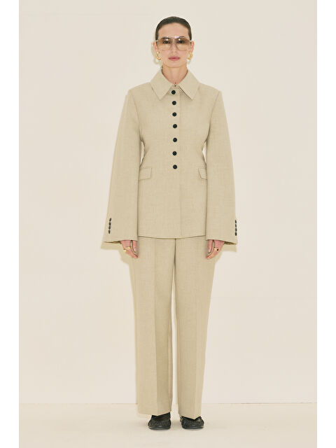 Manuka Lımıted Edıtıon Fit Blazer Ceket Yeşil - S000529602-18194