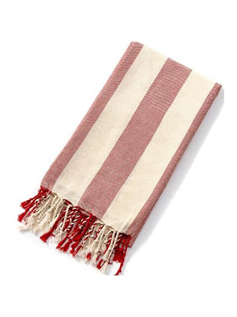 Mulberry Striped Peştemal Banyo Havlusu Plaj Havlusu