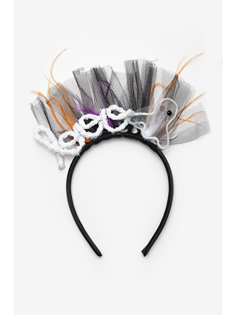 Le Mabelle Siyah Hayalet Figürlü Kız Çocuk Taç - S000444564-19351