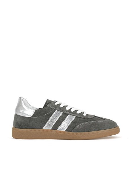 Ziya Ayakkabı Kadın Hakiki Deri Sneaker 1611035Z64032 Gri
