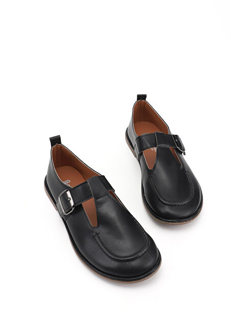 GÖNDERİ(R) Kadın SİYAH Düz Tabanlı Ayakkabı