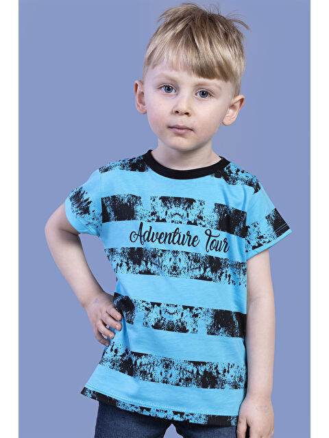 Toontoykids Erkek Çocuk Çizgi Desenli Tişört - S000417886-20055