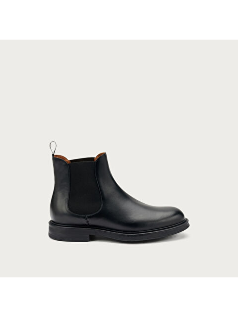 Frau Erkek Bot 73L3 PONCHO Ankle Boot Nero