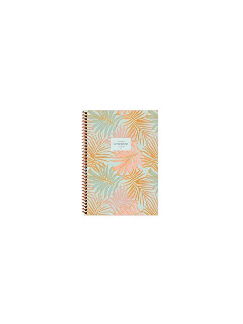 Keskin Color A6 Çizgili Defter La Plume Leaves Turuncu - S000280837-20013