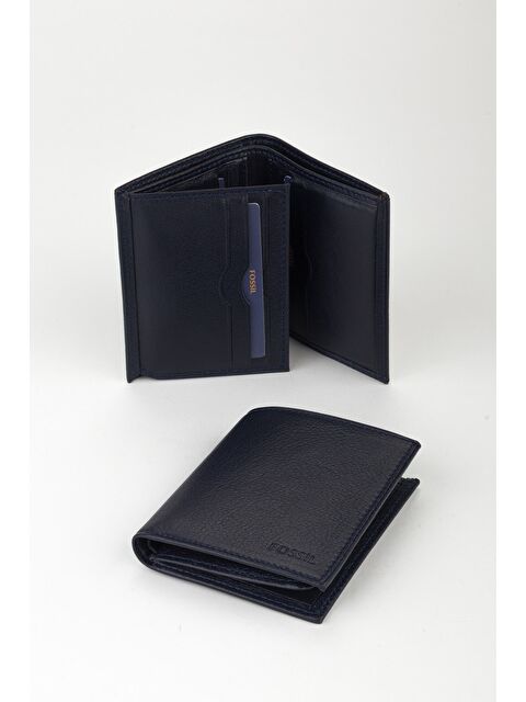 FOSSİL Kutulu Hakiki Deri Küçük Boy Dikey Yapraklı El Portföyü Cüzdan - S000530265-21164