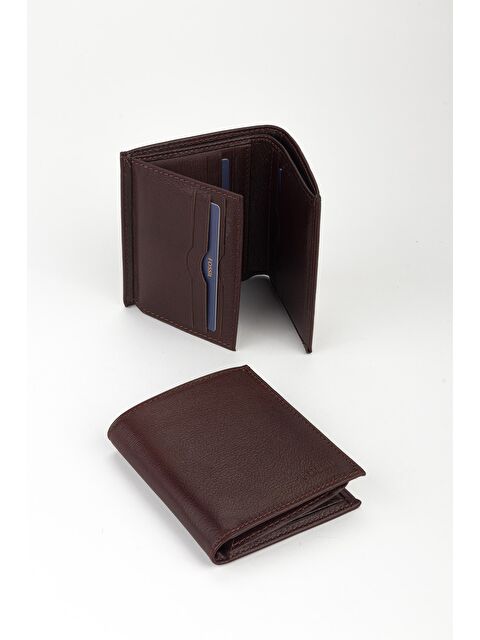 FOSSİL Kutulu Hakiki Deri Küçük Boy Dikey Yapraklı El Portföyü Cüzdan - S000530265-19413