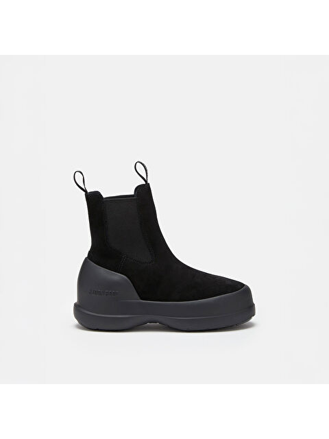 Moon Boot Kadın Bot 80D2480050-N001 LUNA Chelsea Suede Black - S000507077-19351